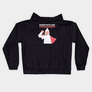 Scientists are Superheroes Kids Hoodie